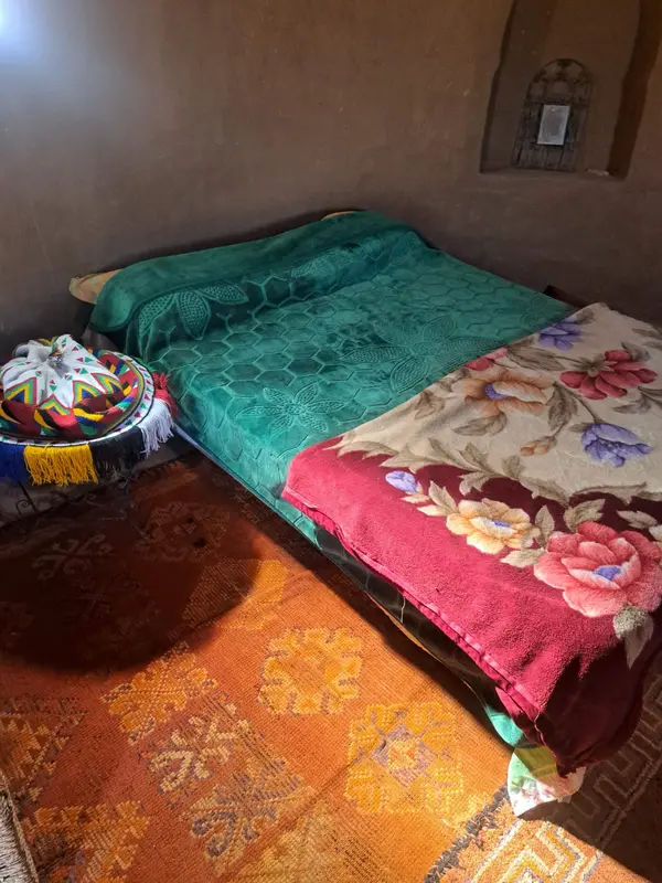 Traditional room at the camp